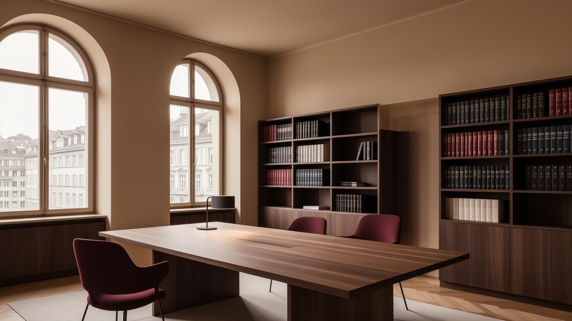 Besprechungsraum der Kanzlei Bühler, Meier & Roth in Zürich